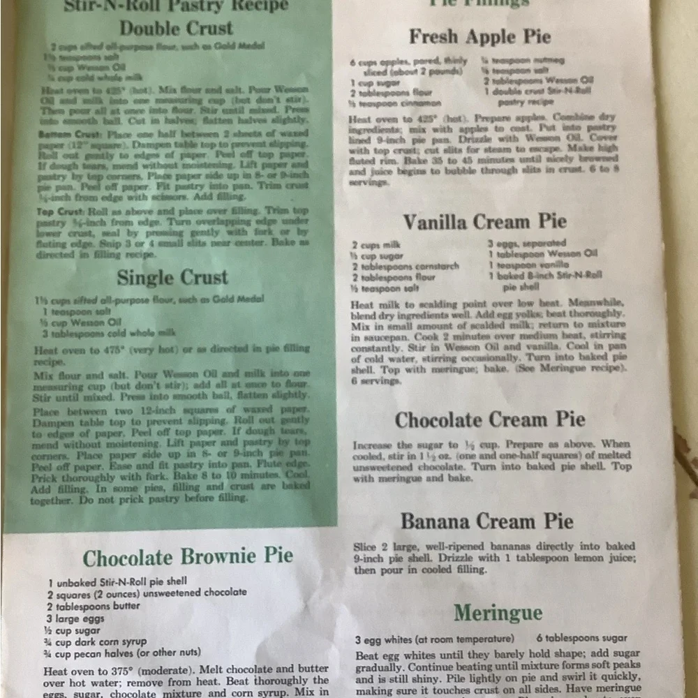 Vintage Baking Fun and Facts For Teens